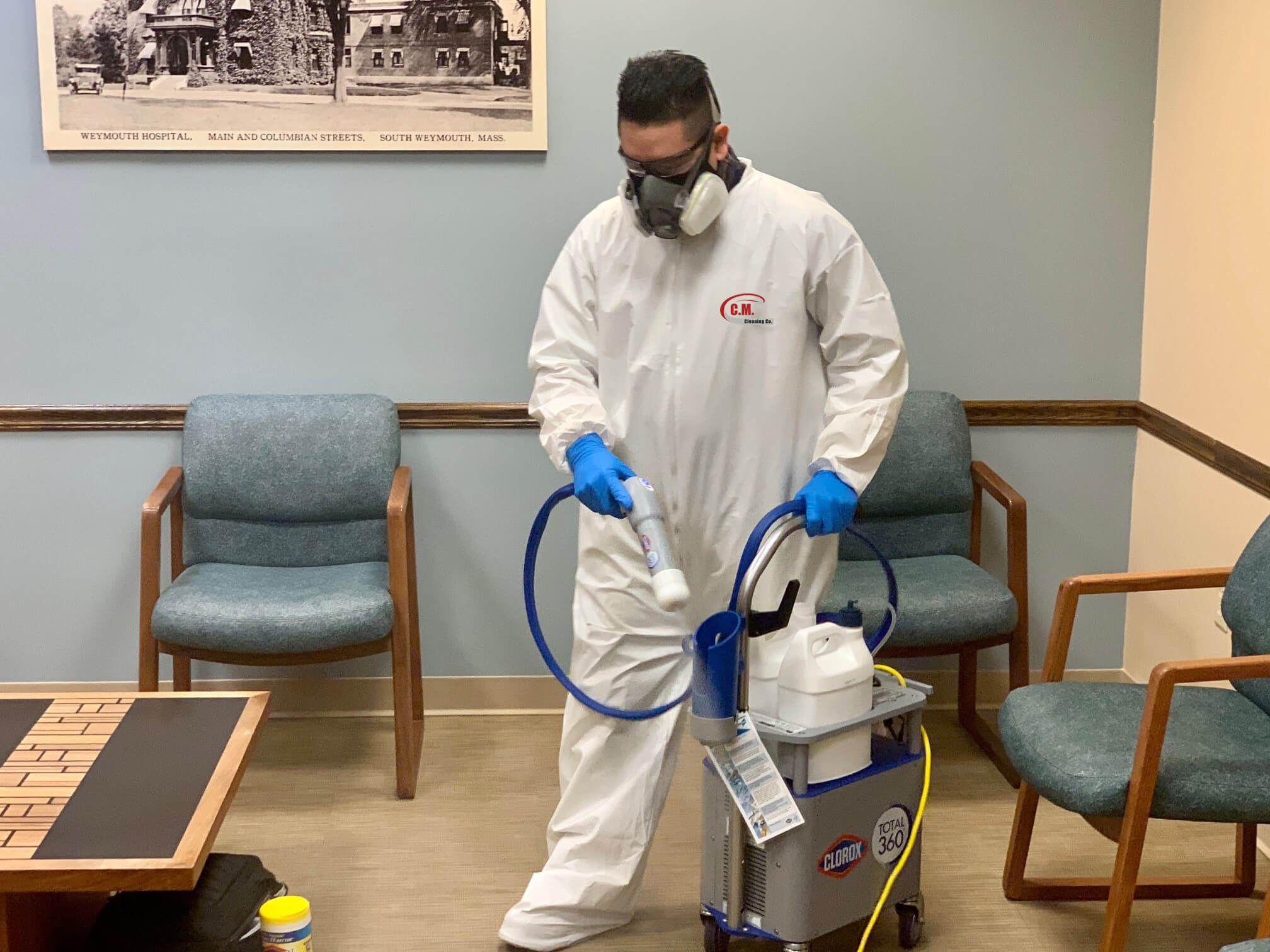 Boston Area's Leaders in Building Disinfecting C.M. Cleaning