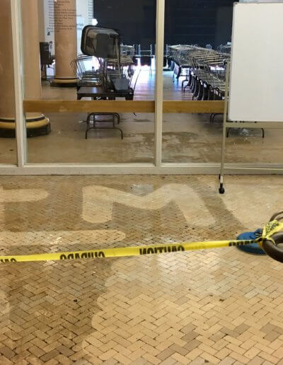 Professional tile cleaning before and after