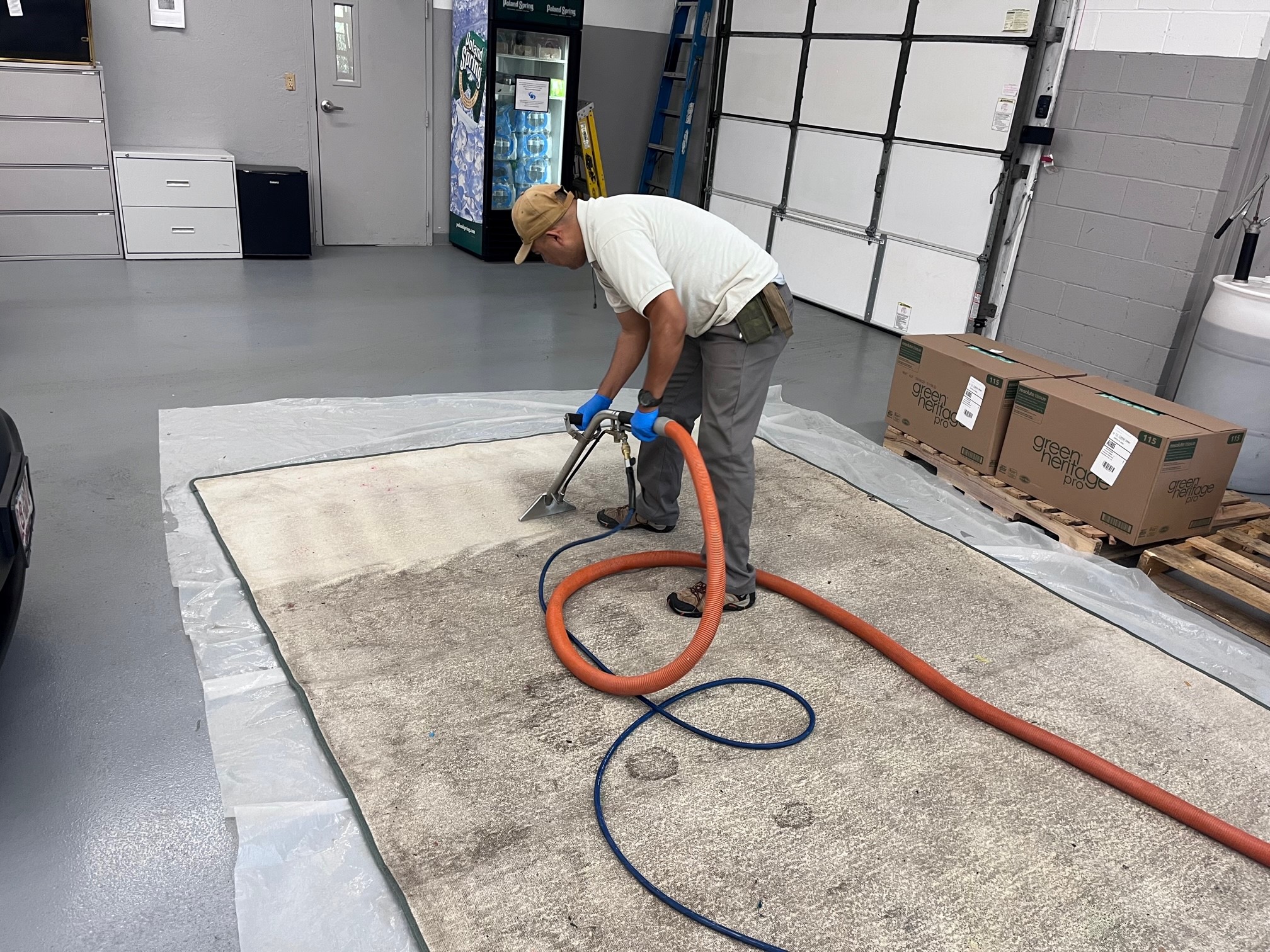 Carpet cleaning difference