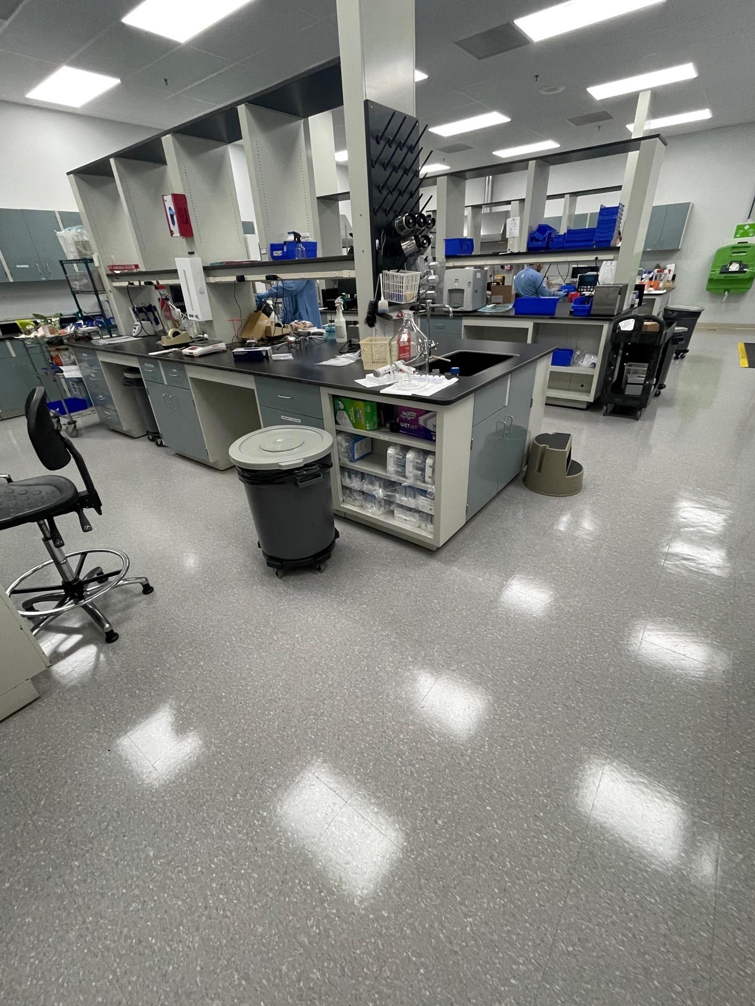 Laboratory nightly cleaning service